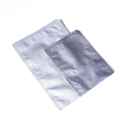 China Pure Custom Made Security Aluminum Foil Vacuum Seal Three Side Waist Seal Bag for sale