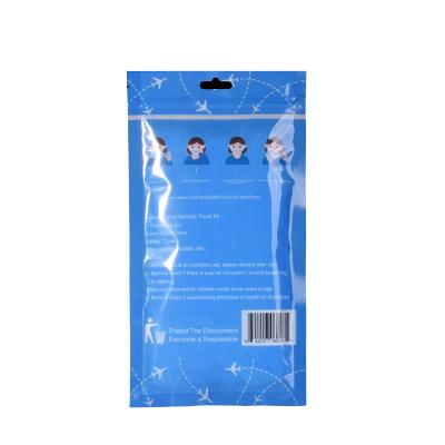 China Custom Safety Surgical-Mask Facial Plastic Bag For Surgical-Mask Reusable Dustproof PM2.5 Packing Bag for sale