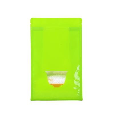 China Security Sealed Snack Plastic Bag Self Sealed Biscuit Bag Eight-sided Sealed Aluminized Bag for sale