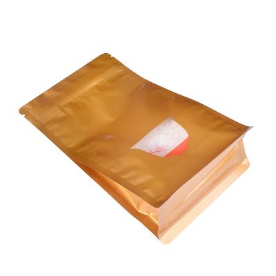 China Safety Color Food Bag Packaging Custom Printed Bags Eight Edge-Sealing Plastic Bag for sale