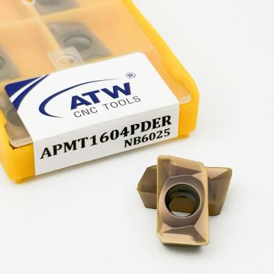 China New Metal Work Tool Features BAP300 CNC Tungsten Carbide Insert APMT1604PDER Antique Brass Milling Carbide Inserts CNC Tools OEM/ODM for sale