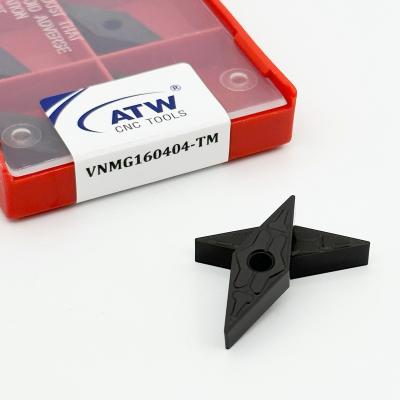 China High Quality Metal Work Tool High Performance Cutter CVD Coating Super Hard Carbide Inserts VNMG160404-TM CNC Tool Lathe Cutter Turning Tools for sale