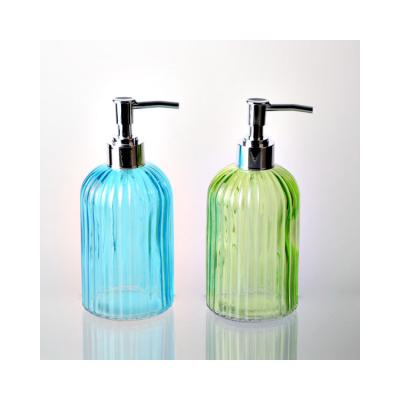 China Foam Soap Dispenser Bathroom Use Glass Soap Spyayer Glass Soap Dispenser for sale