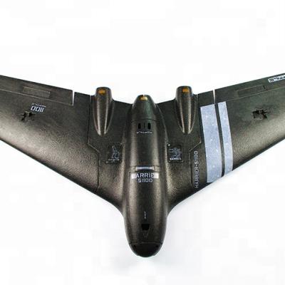 China RC Hobby Reptile Harrier S1100 1100mm Wingspan EPP FPV Flight Wing Airplane KIT Version Gray RC/PNP for sale