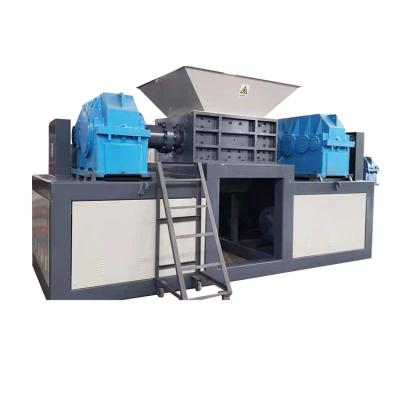 China Building Material Stores Low Price Mini Recycling Double Shaft Shredder Machine Recycled Plastic for sale