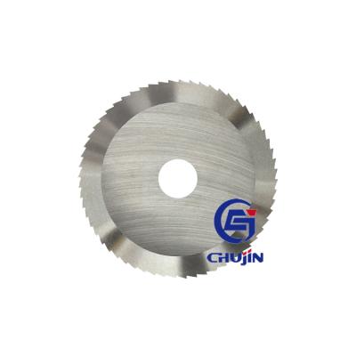 China Wholesale Advertising Company Factory Slitting Machine Industrial Circular Saw Blade For Rubber for sale