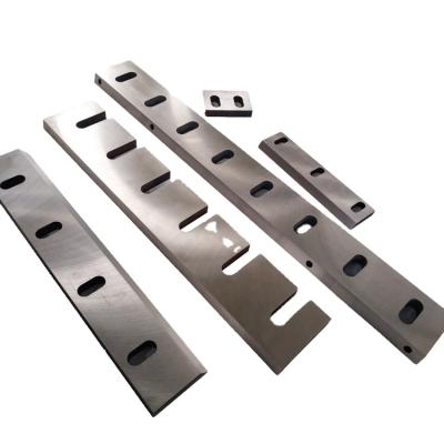 China Shredder Blade Factory Directly Debit Shaft Blades Shredder Cutter Square Blades and Spacers for sale