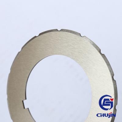 China Advertising company new design tooth cutter cutting round blade for rubber industry for sale