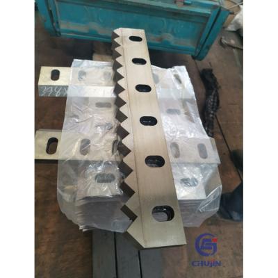 China China OEM Quality Double Shaft Shredder Shear Blades Factory Waste Blade Durable Blades And Knives for sale