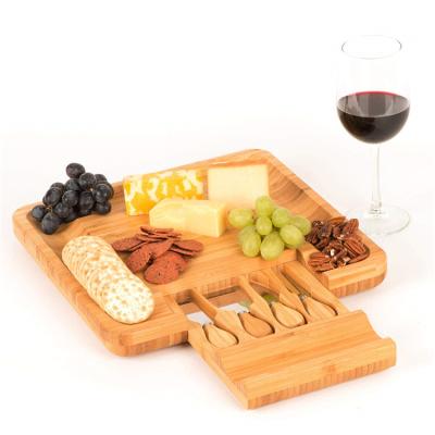 China OEM&ODM Quality FSC Certificated Sustainable Cheese Top Board With Cover for sale