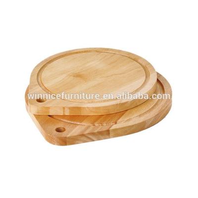 China 2022 Sustainable Customize SEDEX Approved Best Price Rubberwood Cutting Board Chopper for sale