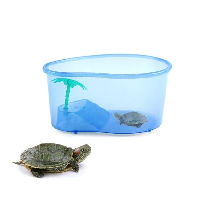 China Viable Plastic Turtle Tank Aquarium Turtle Tank Reptile Tank for sale