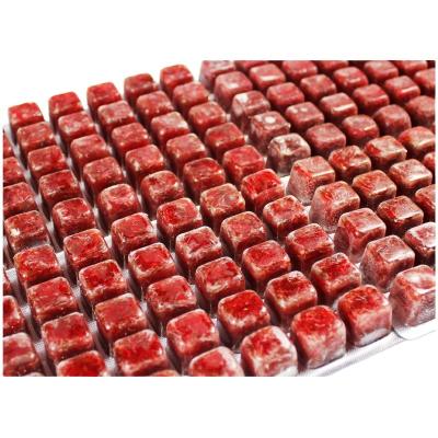 China Viable Aquarium Bloodworms Flowerhorn Fish Food Frozen Dry Bird Food for sale