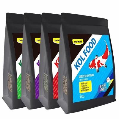 China Viable KOI food in 1kg bag 2.5kg bag pellet food for pond KOI aquarium fish food for sale