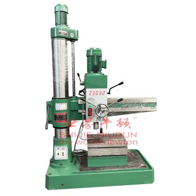 China Z3032X10 mechanical type factory directly operated small radial drilling rig Z3032X10 for manual radial borehole drilling rig for sale