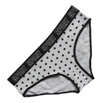 China Reputation Good Ladies Sexy Breathable Panties Antibacterial Pure Cotton Material for sale