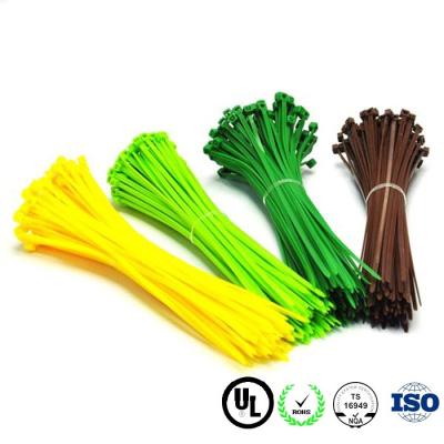 China 80 200 250 Mm Low Profile Nylon Cable Ties OEM Size Electrical Zip Ties Anti - Static for sale