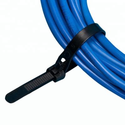 China Reusable Commercial Electric Zip Ties , Uv Stabilized Cable Ties Eco - Friendly for sale