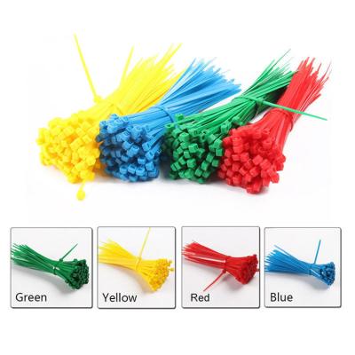 China High Temperature Resistant Nylon 66 Cable Ties , Colorful Selflocking Nylon Tie Wraps for sale