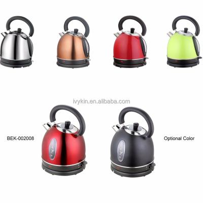 China Ivykin Brand Cordless or OEM Made Coffee and Water 1.8L to 4L Electric Kettle for sale