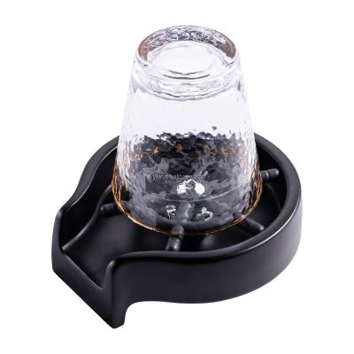 China Kitchen Sinks Cup Bottle Washer Stocked Glass Cleaner For Home Bar Glass Rinser for sale