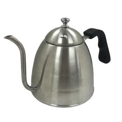 China Viable Fashionable Slim Beauty Long Thin Spout Coffee and Tea Kettle Coffee Drip Kettle Teapot for sale