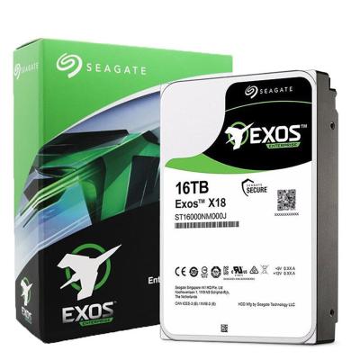 China Hdd Factory Sealed ST16000NM000J Original Seagate 16TB Exos X18 7200 RPM Cache 3.5-Inch Enterprise HDD SATA 6Gb/s For Sever for sale