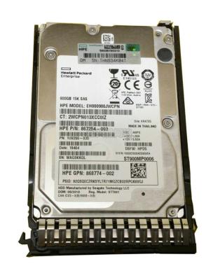 China Hot Sale Original Retail HPE 900GB SAS 15K 12G SAS SFF HDD Hard Disk Drive 870795-001 Hdd 870759-B21 For HPE Server G8/G9/G10 for sale