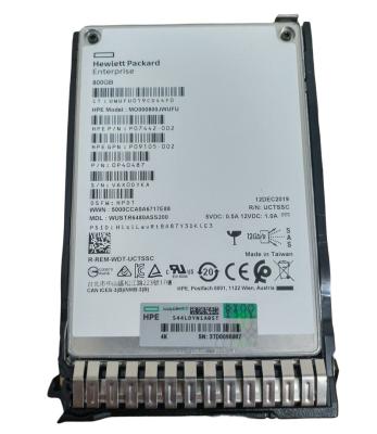 China Good Price P19913-B21 Original HPE 800GB SAS 12G SSD Mixed Use SFF (2.5in) SC SSD P20838-001 PM1645A SSD For HPE Server G9/G10 for sale