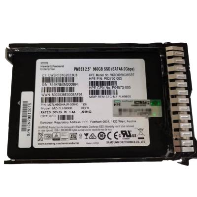 China Good Price P04564-B21 SSD Original HPE 960GB SATA 6G Read Powerful SFF SC SSD P05321-001 (2.5in) For HPE Server G9/G10 for sale