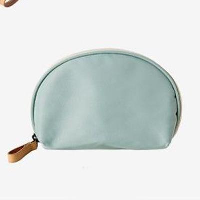 China New South Korean fashion PU hand holding female cosmetic bag female cosmetic bag waterproof semicircle shell bag storage a mini for sale