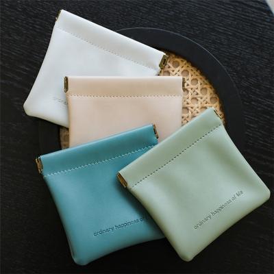 China Fashion Small Pouch Youth Beauty Girl Travel Storage Makeup Bag Women's Small PU Lady's Cosmetic Bag for sale