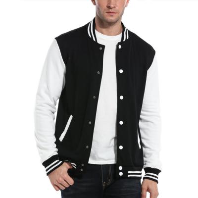 China 2021 Hot Selling Custom Cheap Fashion Breathable Windproof Bombers Coat Casual Baseball Jacket Winter For Men for sale