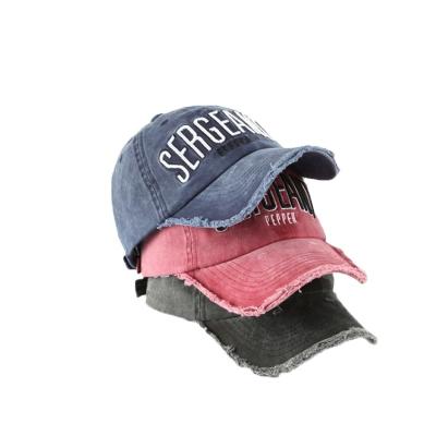 China Korean version of the JOINT hat men's baseball cowboy fashionable women's autumn and winter peaked broken old fashionable chunglim hat broke for sale