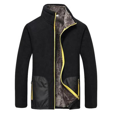 China New Pattern Breathable Thermal Outerwear Warm Outdoor Rise Windproof Fleece Jacket QUICK DRY For Men for sale