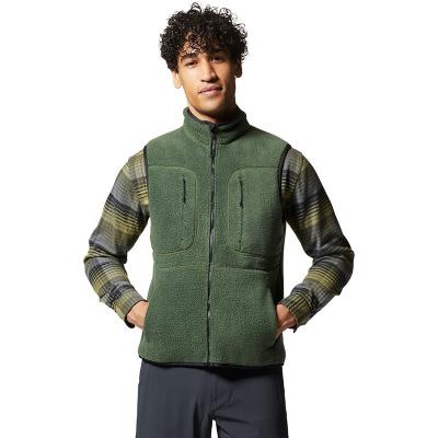 China New Style Anti-wrinkle Sherpa Fleece Vest Multi Zipper Pockets Tactical Camouflage Outdoor Training Sleeveless Vest for sale