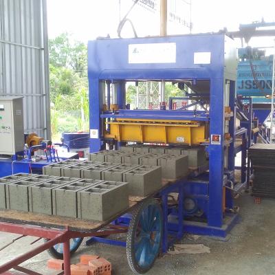 China Construction worksÂ   QT5-15 China Cement Block Brick Machine for sale