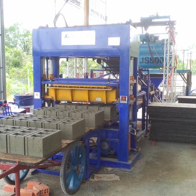 China Construction worksÂ   QT5-15Semi-automatic brick interlocking machine for sale