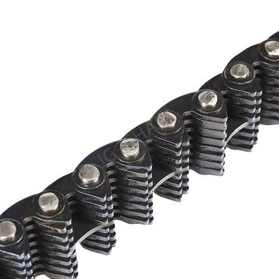 China Factory Direct Sales Industrial Low Noise Steel Chain Muffler Cl 40Mn 12 for sale