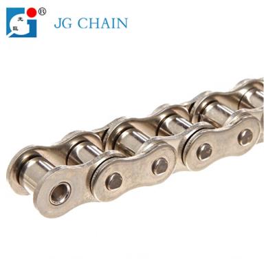 China Factory 16Bss DIN 306 ISO Standard Stainless Steel Roller Chain Transmission Chain for sale