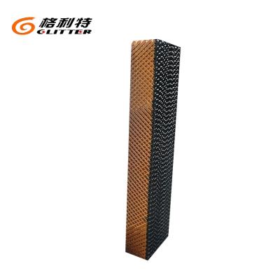 China Large Desert Air Cooler Parts Evaporative Cooling Pad Air Cooler Pads Honeycomb Cooling Pad for sale