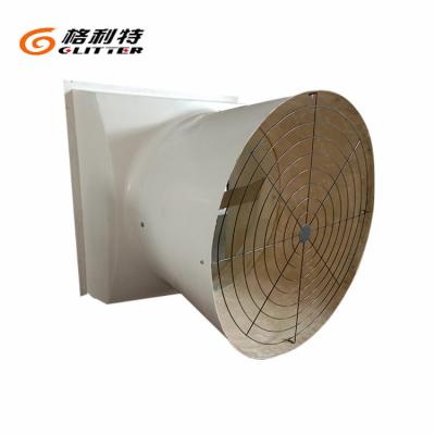 China Poultry Farm Fiber Reinforce Plastic Wall Mounted Type Exhaust Fan For Animal Husbandry for sale