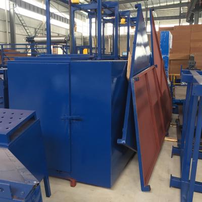 China Energy saving. new designed large size kraft paper evaporative cooling pad production line for sale