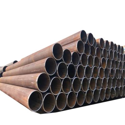 China Steel Structure Pipe Good Quality Q345 Weld Pipe Sch40 Carbon Steel Pipe ERW Welded Black Round Pipe for sale