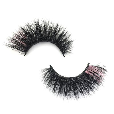 China YC Reusable Lashes Custom Color MC Mink Lashes for sale