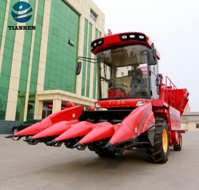 China Maize TIANREN 4 Row Small Maize Combine Harvester 4YZ-4A for sale