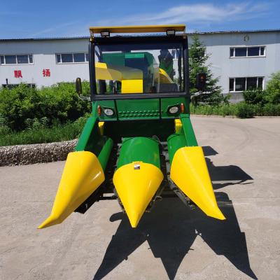 China Maize TIANREN 2 Row Small Maize Combine Harvester for sale