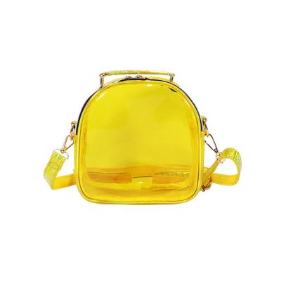 China Fashion Factory Supply Customized Clear PVC Ladies Handbags Women Bags For Sale for sale