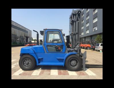 China 10t Diesel Forklift With Diesel Engine Forklift Mitsubishi Diesel Engine FD100 en venta