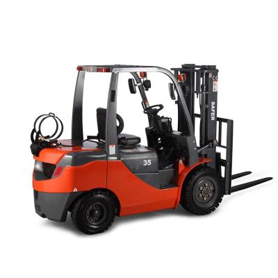 중국 Safer Brand 2 Ton CPYD20 Gasoline LPG Forklift LPG Forklift With Best Price For Sale 판매용